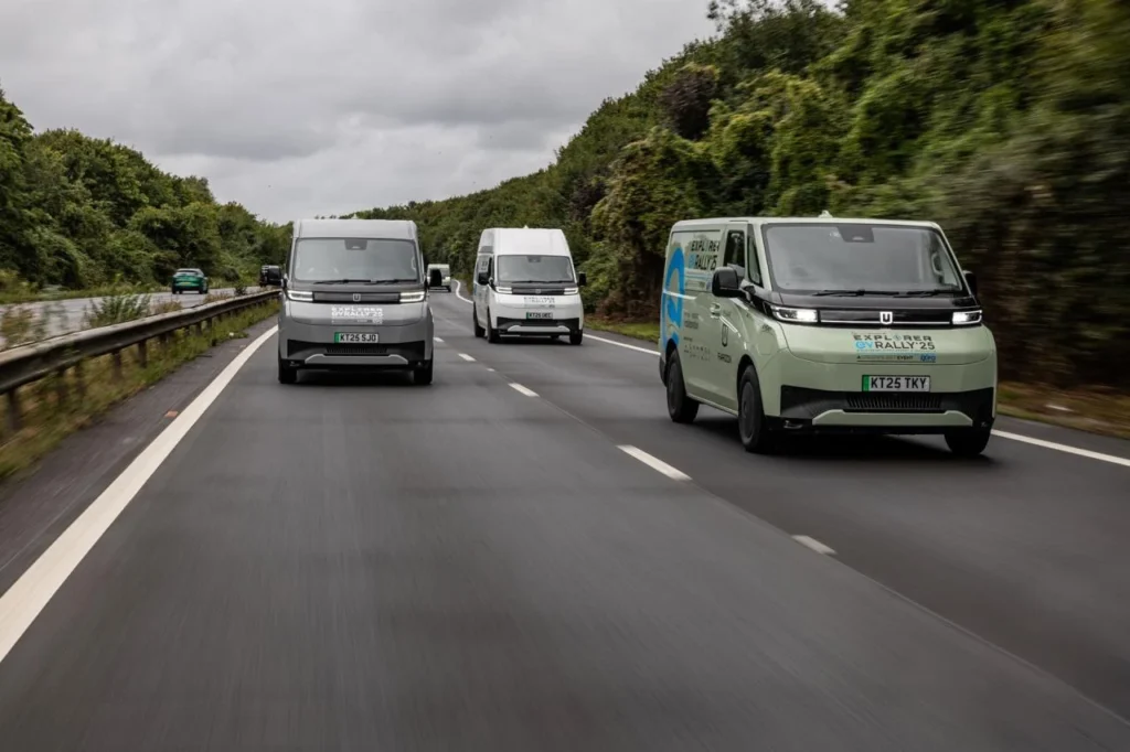 Farizon SV Electric Van Exceeds Official Efficiency Ratings in Real-World UK Rally